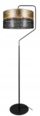 Підлогова лампа Glimex MODERN E27 60 Вт, бежевий, чорний, жовтий