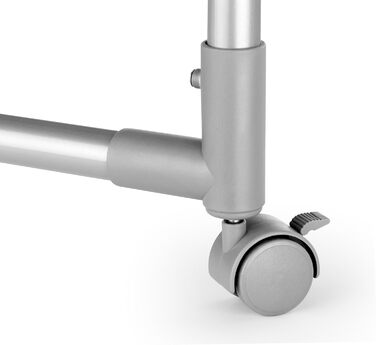 Whitmor Clothes Rack, Adjustable, White/Chrome (Silver)