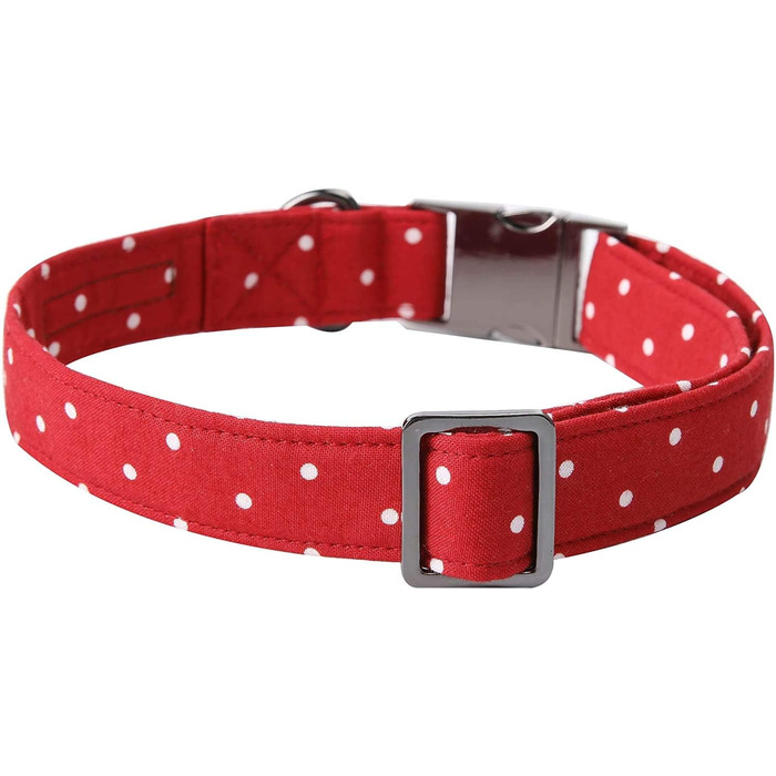 Ошатний нашийник для собак та котів з бантиком, міцний, регульований, для дівчаток та хлопчиків, L