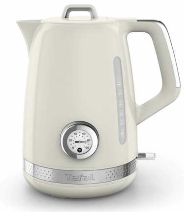 Електричний чайник Tefal KO355AE0, 2400 Вт, 1,7 л, бежевий