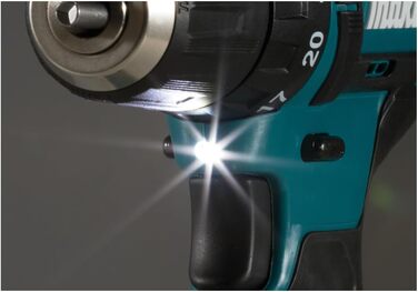 Акумуляторний дриль-шуруповерт Makita DF333DSAE 12V, 2.0Ah, 2 акумулятори + зарядний пристрій у транспортному кейсі, чорний, синій