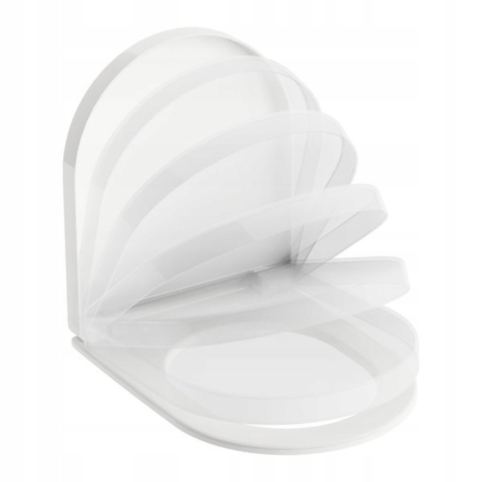 Сидіння для унітаза Roca Gap Round, білий duroplast