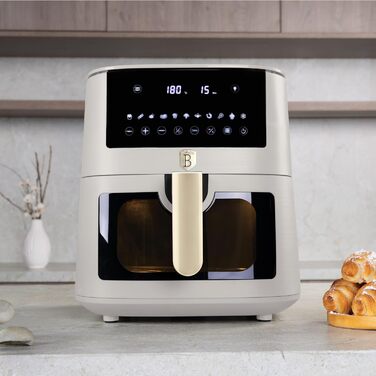 Фритюрниця Berlinger Haus Sahara Collection 8 л з цифровим дисплеєм та 8 автоматичними програмами | Без олії та жиру