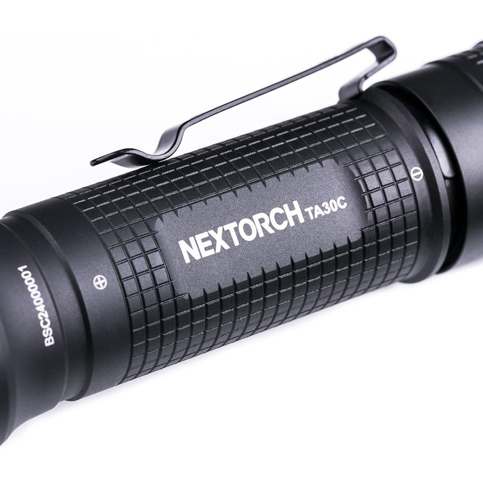Тактичний ліхтарик NEXTORCH TA30C 1600 лм з керамічним склобоєм та стробоскопом