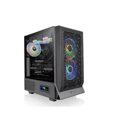 Корпус Thermaltake Ceres 300 TG ARGB Snow Mid-Tower ATX/E-ATX, білий, з 3-ма ARGB вентиляторами 140мм та загартованим склом