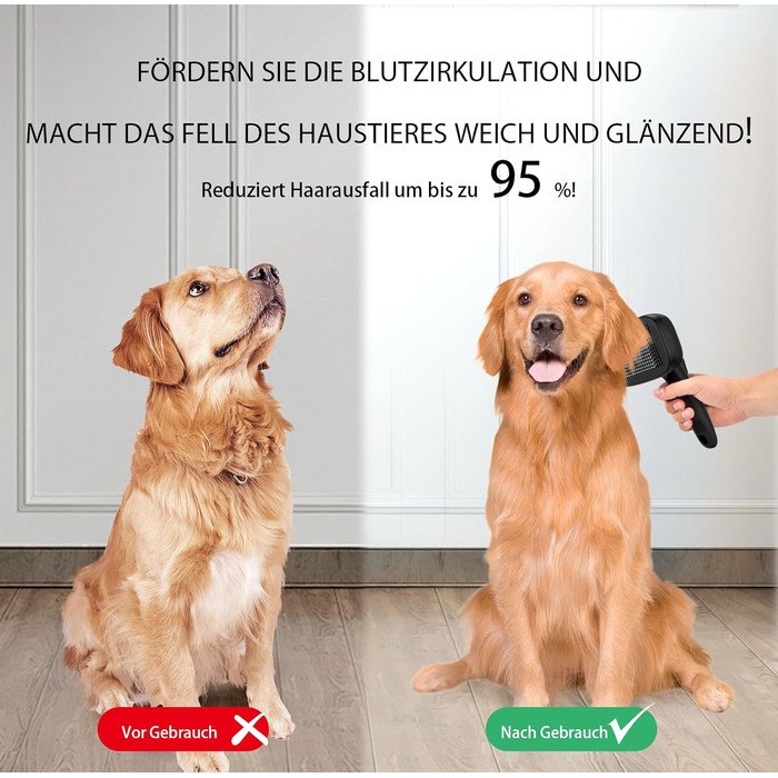 Щітка для собак та котів - самоочисна, легка у чищенні, зменшує випадання шерсті, видаляє волосся. Підходить для великих, середніх та малих тварин з довгою та короткою шерстю. Зелена (чорна, 3 шт. НОВІ)