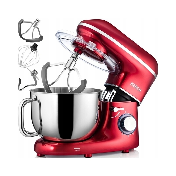 Кухонний комбайн Kerch MYCHEF 4000 Вт, червоний