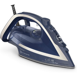 Праска Calor Ultragliss Plus FV6812C0: потужність 2800 Вт, 50 г/хв (пар), 260 г/хв (парний удар), активна підошва, стійка до подряпин