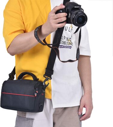 Чохол для камери FOSOTO SR-Kameratasche, чорний, водонепроникний, середній