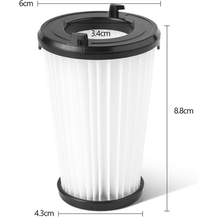 8 фільтрів для пилососів AEG CX7, CX7-2, CX7 Animal, QX8 (AEF150)