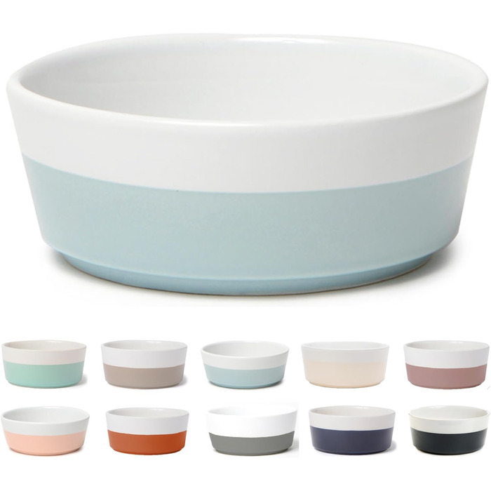 Миска для собак Waggo Dipper Ceramic – велика, для всіх порід, міцна, миється в посудомийній машині