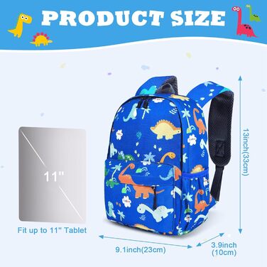 Дитячий рюкзак для хлопчика Kinderrucksack, Mini-рюкзак, рюкзак у дитячий садок та школу, сумочка для малюків, для хлопчиків та дівчаток (#6 Blau-b)