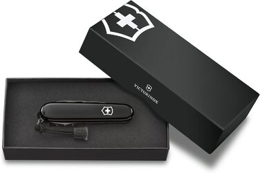 Мультитул Victorinox Spartan Onyx Black: Швейцарський ніж з 13 функціями, клинок, коркшик, відкривачка для консервів