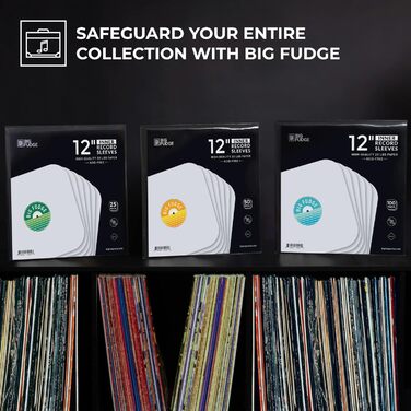 Конверти для вінілових платівок BIG FUDGE 12
