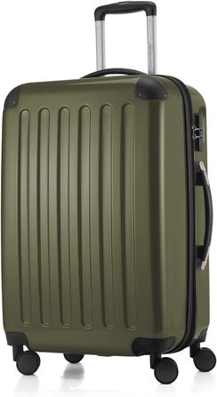 Чемодан Alex Hartschalen - валіза-тележка, валіза-роллік, 74 л (Авокадо, комплект)