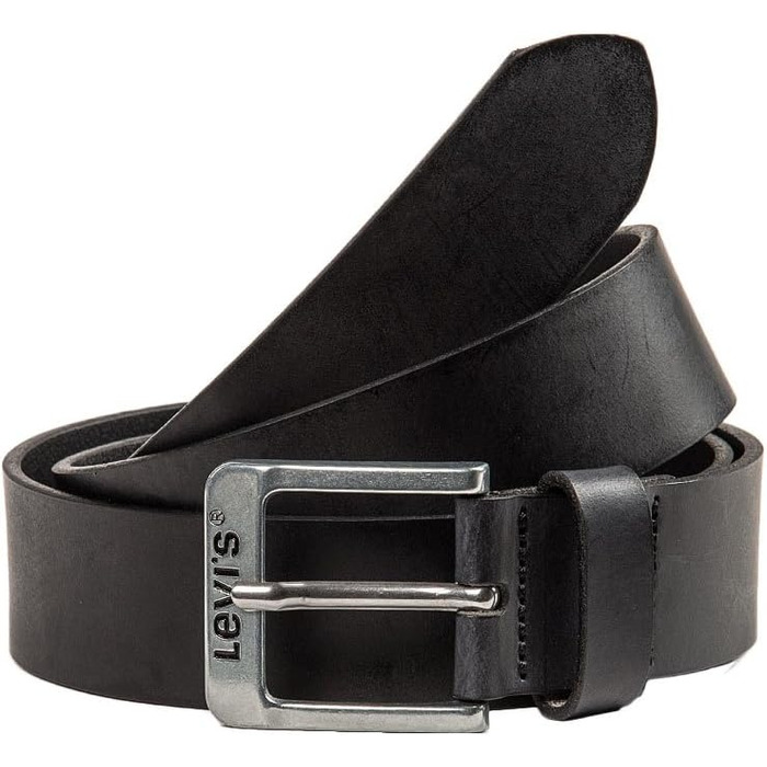 Чоловічий шкіряний ремінь Levi's Free, чорний (1 шт.)
