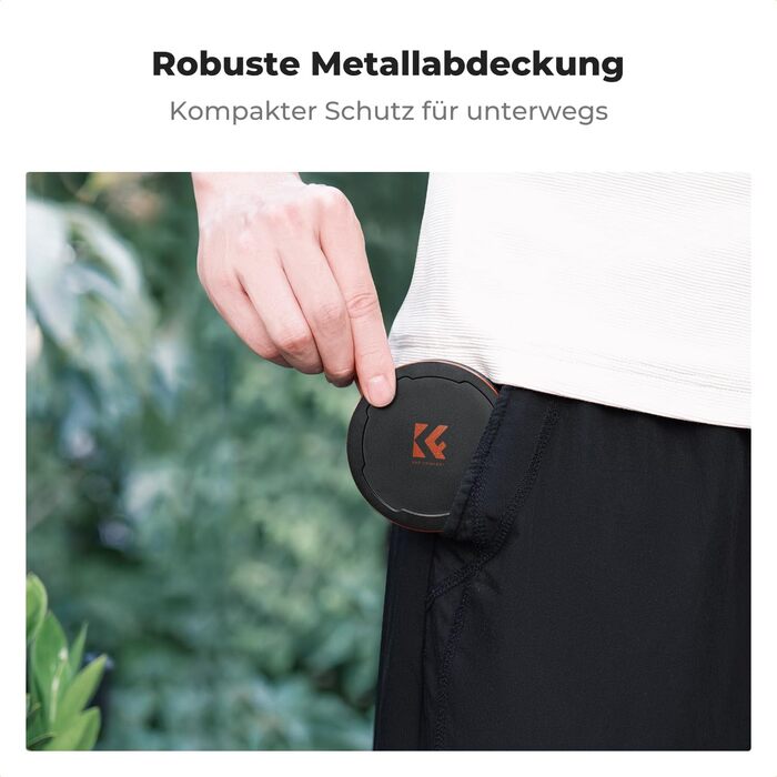 Набір фільтрів K&F Concept Nano X-Serie 82mm: поляризаційний (CPL), UV, кришки об'єктивів, чохол