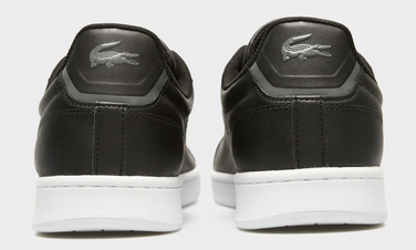 Чоловічі шкіряні кросівки Lacoste Carnaby Pro BL23 (745SMA0110312), чорні, розмір 43