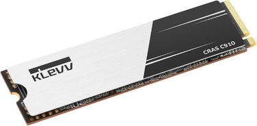 SSD KLEVV CRAS C910 1TB M.2 NVMe PCIe Gen4x4 з радіатором, до 5000 МБ/с