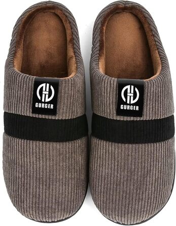 Тапочки домашні чоловічі жіночі зимові, плюшеві, з підкладкою, розмір 36-51 (40/41 EU, C3 Коричневий)