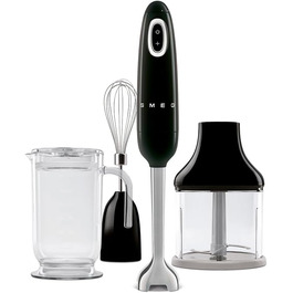 Блендер Smeg HBF03PBEU Stabmixer, пастельний чорний колір