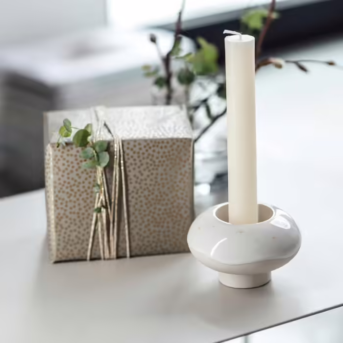Like. Villeroy & Boch Winter Glow 23.5x8.5x20.5 cm (Donut Candle Holder)