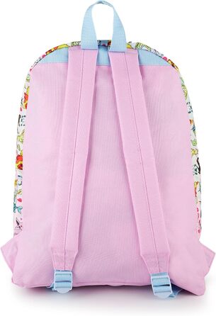 Рюкзак Pokemon для дівчаток: рожевий, з блискітками, дизайн Eevee Besties та Pikachu | Просторий для школи та розваг