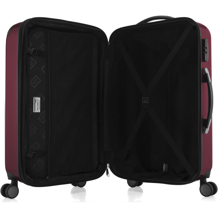 Набір валіз Hauptstadtkoffer Alex (S, M, L) - 3 валізи, 75 см, 235 л, Бордовий