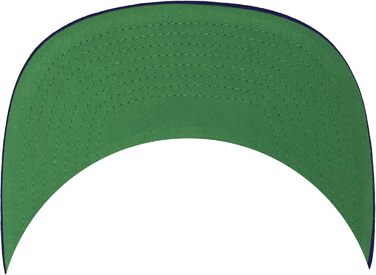 Кепка Flexfit Unisex Classic Snapback двоколірна, універсальний розмір (Heather/Navy)