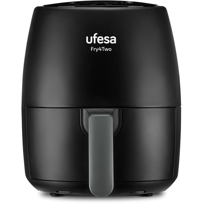 Фритюрниця Ufesa Twist з гарячим повітрям, 2л, 6 програм, 1200W, таймер, 80-200°C, без BPA, антипригарне покриття, Cool-Touch, білий, ексклюзив Amazon