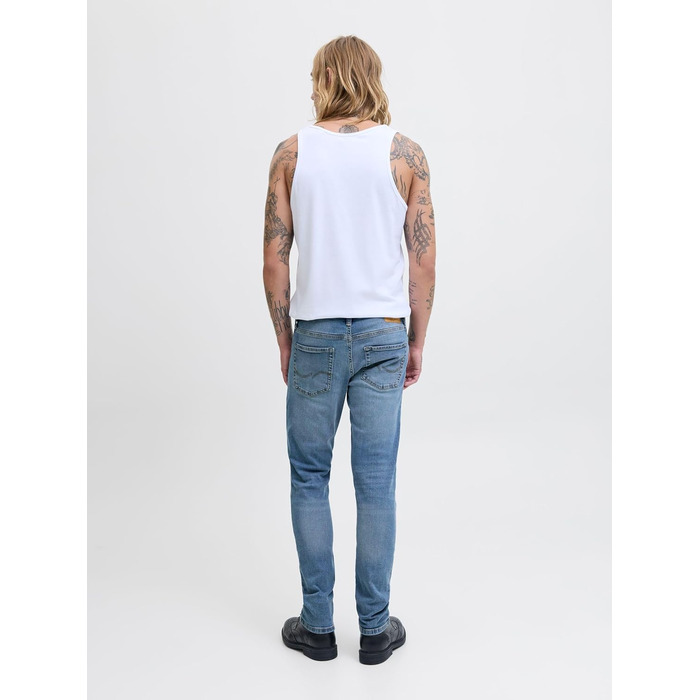Джинси чоловічі JACK & JONES Glenn Slim Fit, оригінал, синій денім (32W/30L)