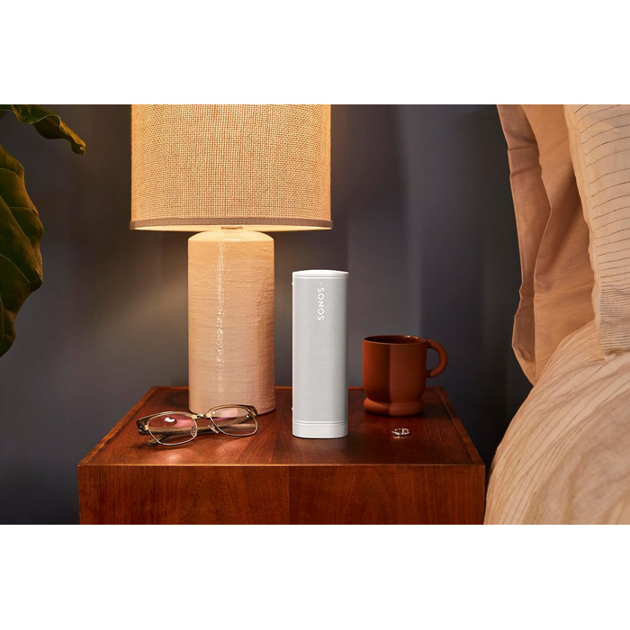 Sonos Roam 2: Портативна водонепроникна Wi-Fi колонка, чорний (білий) - 10 год автономії