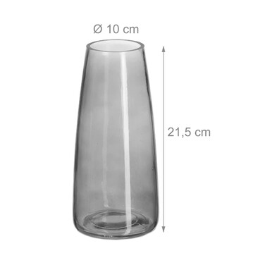 Relaxdays Glass Vase