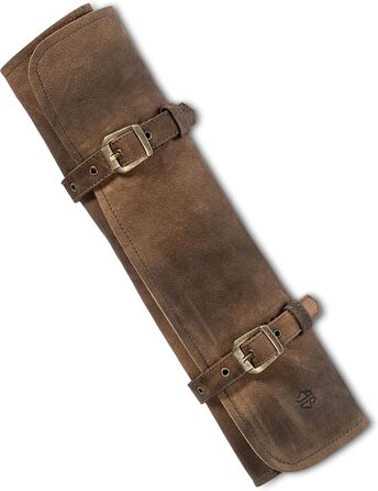 Chef's Knife Bag Leather - Genuine Leather Chef's Knife Roll Large – Knife Bag Chef's Knife Lockable - Chef's Bag Sam