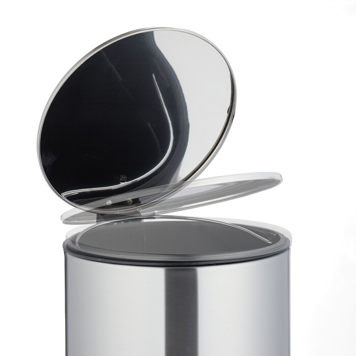 Relaxdays Stainless Steel Step Bucket 12 Liter