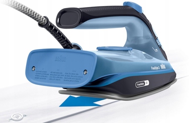 Парова праска Braun FreeStyle 3 FI3194BK 2400 Вт, синьо-чорна