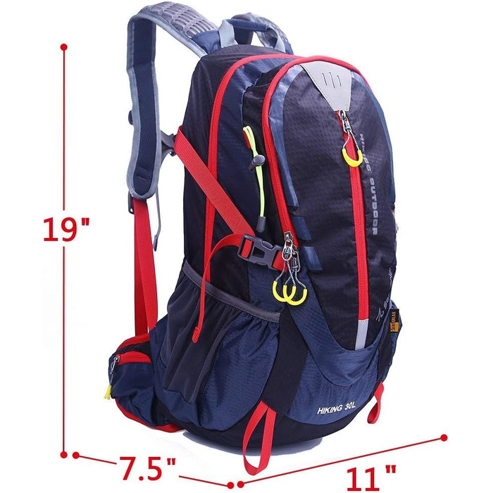 EGOGO 30L Waterproof Hiking Backpack Camping Backpack with Rain Cover Running Cycling Outdoor S2310