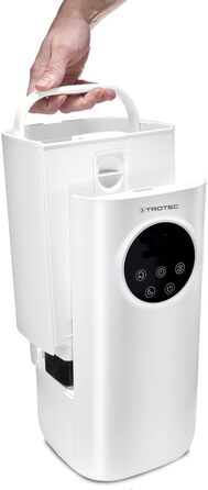 Тротек B 7 E – Ультразвуковий зволожувач повітря з аромадифузором, очищувач повітря з вугільним фільтром та UV-лампою, об'єм бака 5 л, нічний режим