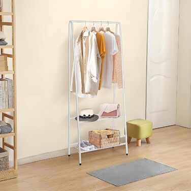 Легкий стійкий вішак для одягу на колесах - Clothes Rack