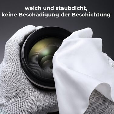 Фільтр ND Variabler K&F Concept 55mm (ND2-ND400) для фотографії пейзажів (Nano-Basic Series) з 3 серветками для чищення