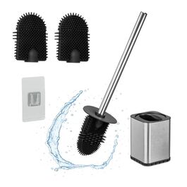 Relaxdays Toilet Brush with Wall Holder