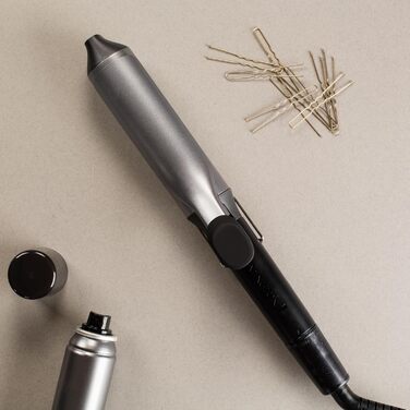 Плойка для волосся Remington Pro Big Curl CI5538: великі локони, 38 мм, захист, кераміка, турмалін, дисплей 210°C, чорна