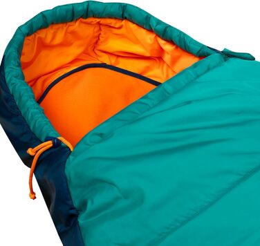 Дитячий спальний мішок Trollkids Femund 3in1, зелений, універсальний розмір