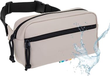 Сумка на пояс Wimmerl Elephant: водонепроникна, унісекс, для міста та відпочинку (пісочно-бежевий)