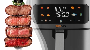 Аерофритюрниця Memflow 8 л, срібляста