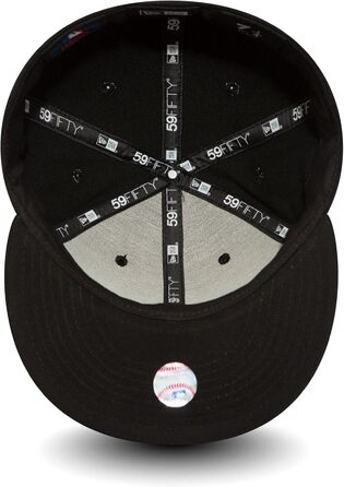 Кепка бейсбольна New Era MLB Basic NY Yankees 59Fifty Fitted чорна