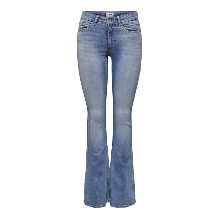 Джинси жіночі Only Onlblush Mid Flared Denim Tai021 Noos світло-блакитні, розмір XXS/34L