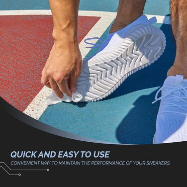 GRIPEXX Shoe Cleaner Wipes, 70 Shoe Wipes, Removes Dirt, Grime & Provides Traction, 2-in-1 Multipurpose Sneaker Wipes for Basketball Shoe Grip & Sneakerheads