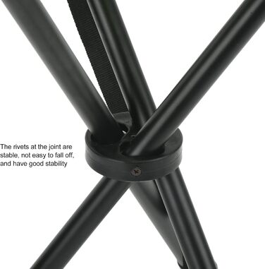 Складаний стілець-табурет, 200 кг, неслизький, стабільний, для відпочинку на природі, риболовлі, кемпінгу, пікніків (зелений)