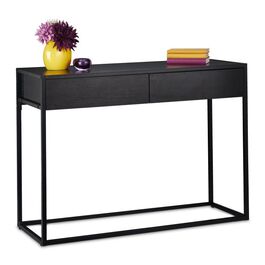 Relaxdays Console Table - Black